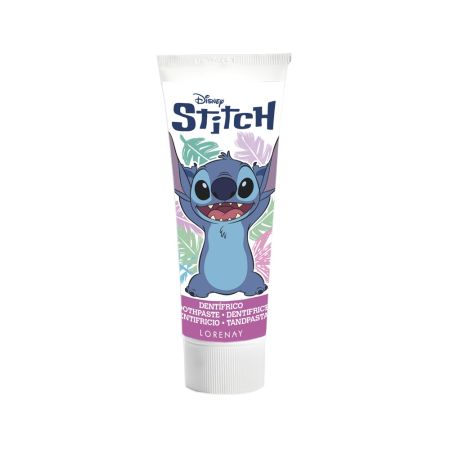 Disney Stitch Dentífrico Pasta de dientes infantil dibuja una gran sonrisa en los niños con sabor a fresa 75 ml