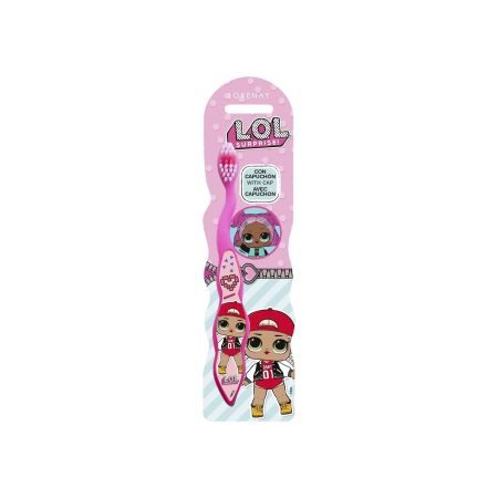 Lol Surprise Cepillo De Dientes Con Capuchón Cepillo de dientes infantil ayuda a conseguir una higiene bucal divertida y alegre