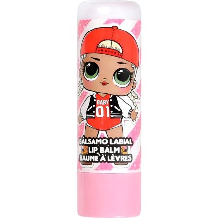 Lol Surprise Bálsamo Labial Bálsamo labial con sabor a fresa ofrece gran hidratación con tus personajes favoritos