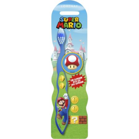 Super Mario Cepillo Dental Cepillo de dientes infantil con capuchón