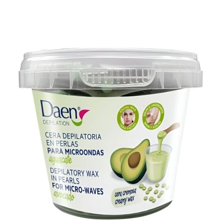 Daen Aguacate Para Microondas Cera Depilatoria En Perlas Cera caliente para microondas en perlas depilación eficaz cómoda y de larga duración 100 gr