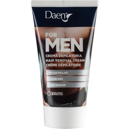 Daen For Men Crema Depilatoria Crema depilatoria respeta y cuida tu piel para depilación masculina rápida y eficaz 50 ml