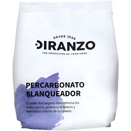 Diranzo Percarbonato Blanqueador Percarbonato elimina el mal olor potencia el blanco y reaviva colores 750 gr