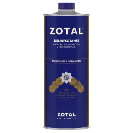 Zotal Desinfectante Microbicida Fungicida Y Desodorizante Desinfectante proporciona un ambiente de higiene y limpieza