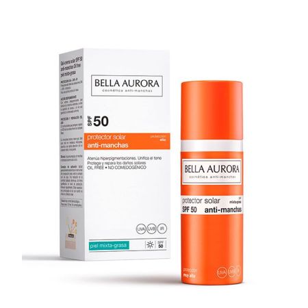 Bella Aurora Protector Solar Anti-Manchas Spf 50+ Piel Mixta Protector solar hidratante antimanchas 50 ml