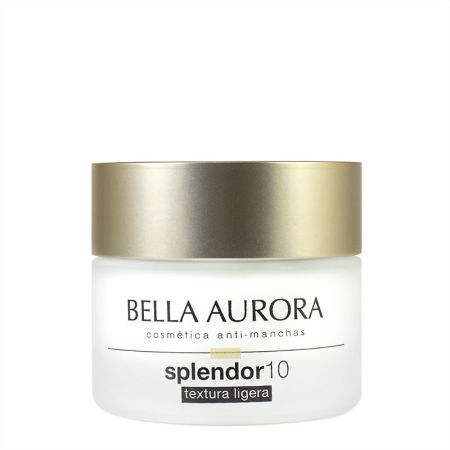 Bella Aurora Splendor10 Textura Ligera Crema de día antiedad hidratante con ingredientes botánicos 24 horas 50 ml