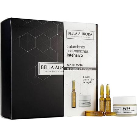 Bella Aurora Bio10 Forte Estuche ampolla 15ud.tratamiento anti-manchas+contorno ojos 15ml
