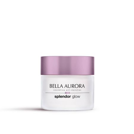 Bella Aurora Splendor Glow Tratamiento Iluminador Anti-Edad Crema de día antiarrugas ilumina unifica el tono reafirma y aporta efecto buena cara 50 ml