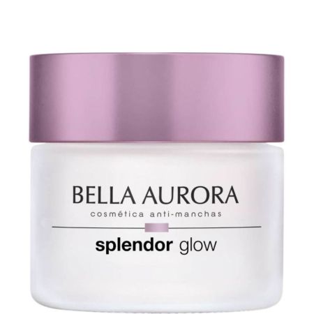 Bella Aurora Splendor Glow Tratamiento Iluminador Anti-Edad Crema de día antiarrugas ilumina unifica el tono reafirma y aporta efecto buena cara 50 ml