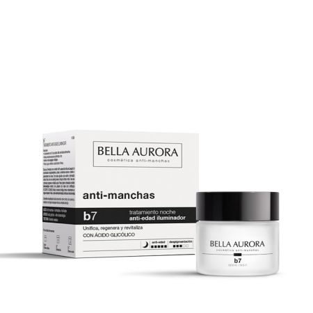 Bella Aurora B7 Anti-Manchas Tratamiento Noche Crema de noche antimanchas antiedad e iluminador 50 ml
