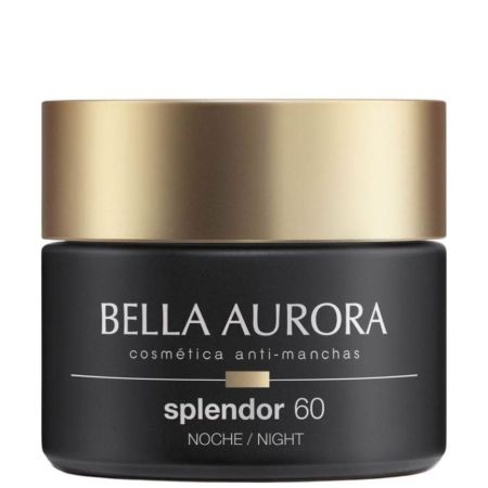 Bella Aurora Splendor 60 Noche Tratamiento Fortificante Antiedad Crema de noche antiarrugas nutre regenera fortifica y reafirma la piel 50 ml