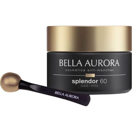 Bella Aurora Splendor 60 Contorno Ojos Redensificante Contorno de ojos aporta densidad reduce arrugas bolsas y ojeras con ácido hialurónico 15 ml