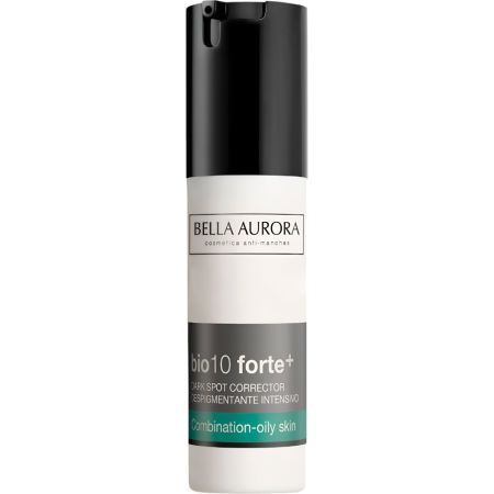 Bella Aurora Bio10 Forte+ Despigmentante Intensivo Piel Mixta-Grasa Sérum despigmentante intensivo de textura ultraligera elimina manchas oscuras ofreciendo luminosidad 30 ml
