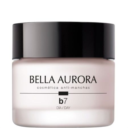Bella Aurora B7 Anti-Manchas Crema Día Spf 20 Piel Mixta-Grasa Crema de día antimanchas reduce arrugas y líneas de expresión con nueva fórmula de ácido hialurónico y péptidos 50 ml