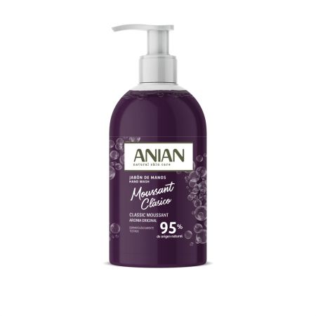 Anian Moussant Clásico Jabón De Manos Jabón de manos con aroma tradicional  efecto evocador 95% de origen natural 500 ml
