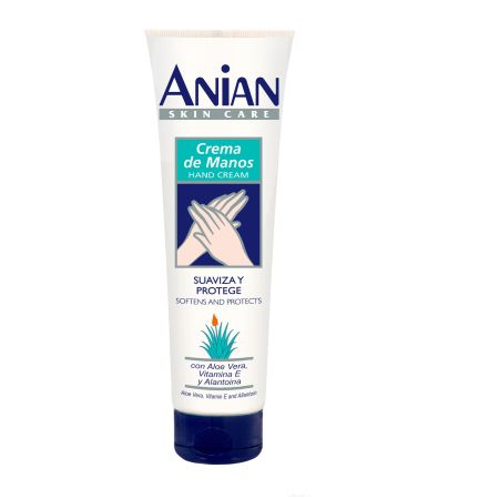 Anian Crema De Manos Suaviza Y Protege Crema de manos actúa de forma inmediata y eficaz aportando hidratación 150 ml