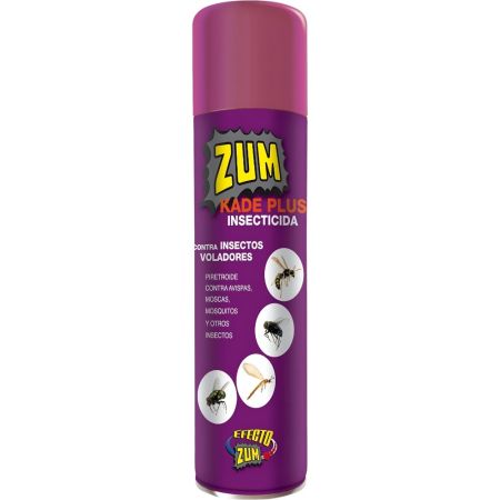 Zum Kade Plus Insecticida Insecticida contra insectos voladores con aroma a lavanda 400 ml
