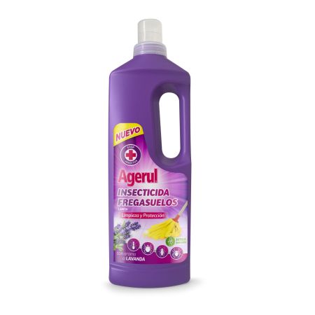 Agerul Insecticida Fregasuelos Limpieza Y Protección Fregasuelos insecticida elimina insectos de forma eficaz aroma lavanda 1000 ml