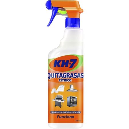 Kh-7 Cítrico Quitagrasas Quitagrasas sin fosfatos aroma a cítricos ideal para todas las superficies y eliminar sin esfuerzo la suciedad 715 ml