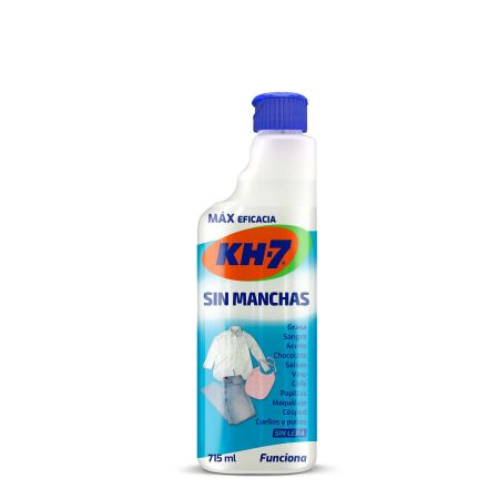 Kh-7 Sin Manchas Recarga Quitamanchas sin lejía para ropa blanca y de color 715 ml