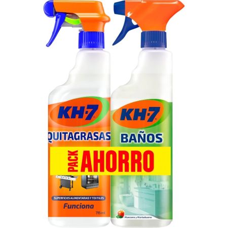 Kh-7 Quitagrasas + Baños Pack Ahorro Set de limpieza para tu hogar mantén cada rincón impecable