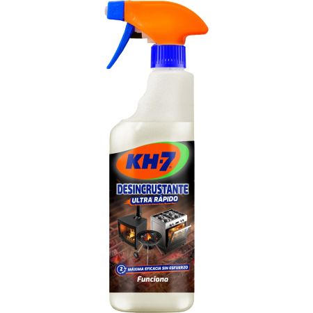 Kh-7 Desincrustante Ultra Rápido Desincrustante ofrece máxima eficacia sin esfuerzo eliminando grasas incrustadas en solo dos minutos 500 ml