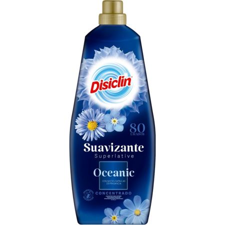 Disiclin Oceanic Suavizante Suavizante concentrado con microcápsulas de fragancia 80 lavados 1440 ml