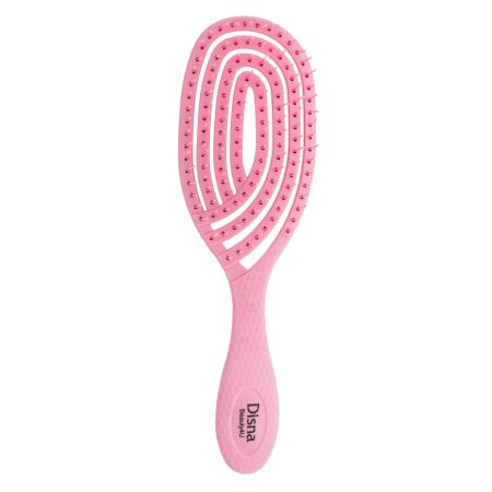 Disna Cepillo Magic Twister Cepillo desenreda sin dar tirones para cabello rizado encrespado y apto para niños