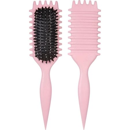 Disna Beauty 4u Cepillo Styling Rizos Cepillo con púas negras diseñado especialmente para desenredar y definir rizos sin dañar el cabello rizado 1 ud