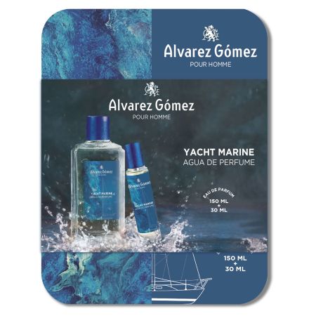 Alvarez Gomez Yacht Marine Pour Homme Estuche Agua de perfume para hombre 150 ml