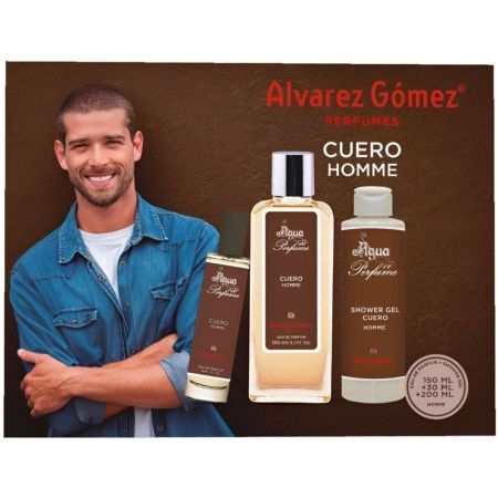 Alvarez Gomez Cuero Homme Estuche Eau de parfum para hombre 150 ml