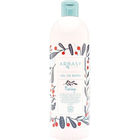Arbasy Muérdago Gel De Baño Gel de ducha limpia en suavidad con aromas naturales 750 ml