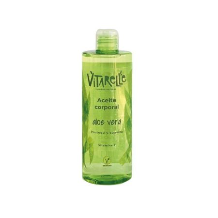 Vitarelle Aloe Vera Aceite Corporal Aceite corporal protege y suaviza con vitamina e 400 ml
