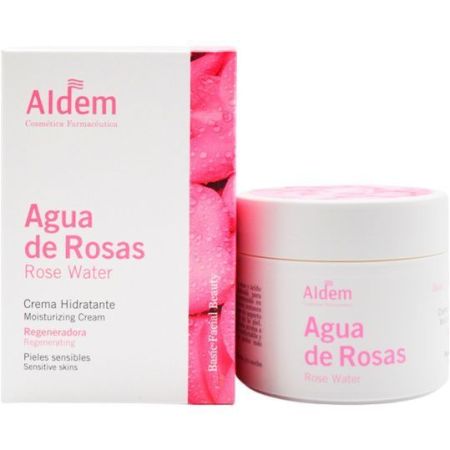 Aldem Agua De Rosas Crema Hidratante Crema regeneradora restaura la barrera protectora piel saludable 50 ml