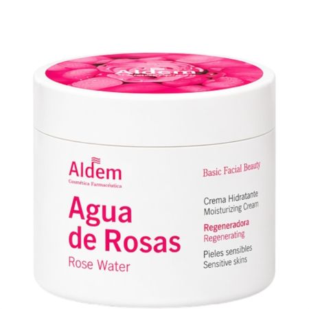 Aldem Agua De Rosas Crema Hidratante Crema regeneradora restaura la barrera protectora piel saludable 50 ml