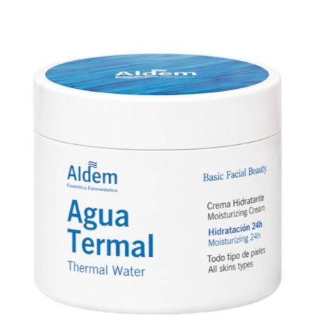 Aldem Agua Termal Crema Hidratante Crema restaura la luminosidad para sensación de calma y frescor 24 horas 50 ml