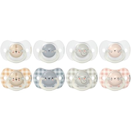 Suavinex Chupete Night & Day 6-18m Silicona Chupete con tetina fisiológica brilla en la oscuridad 1 ud