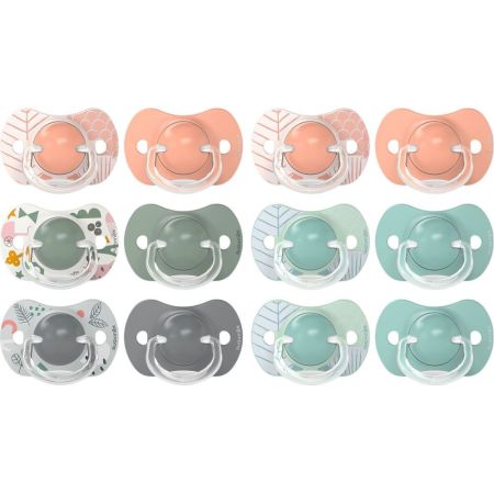 Suavinex Chupete Sx Pro +18m Silicone Chupete fisiológico ayuda a respetar el desarrollo bucodental 2 uds