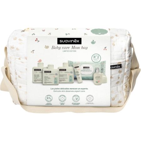 Suavinex Baby Care Mom Bag Bolso Bolso de cosmética para bebé incluye todos los imprescindibles para su cuidado
