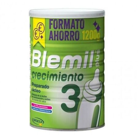 Blemil Plus Crecimiento 3 Preparado Lácteo Leche De Crecimiento Leche en polvo con fuente importante de nutrientes a partir de los 12 meses