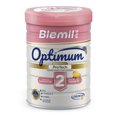 Blemil Plus Optimum 2 Leche De Continuación Leche en polvo con 3 compuestos bioactivos a partir de 6 meses 800 gr
