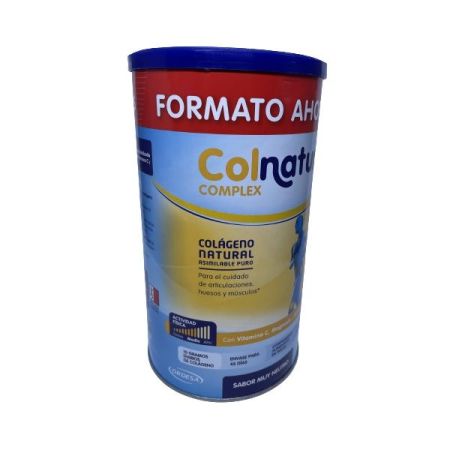 Colnatur Complemento Alimenticio Colágeno Natural Formato Ahorro Complemento alimenticio en polvo a base de proteína colágeno hidrolizada 495 gr