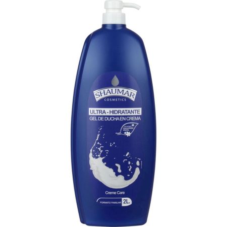 Shaumar Ultra-Hidratante Gel De Ducha En Crema Gel de ducha profundamente hidratante ayuda a mantener la piel suave y saludable 2000 ml