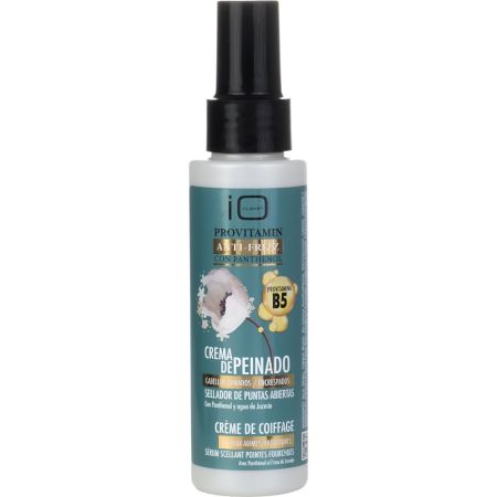 Io Planet Provitamin Anti-Frizz Crema De Peinado Crema capilar de peinado con panthenol sellador de puntas abiertas para cabellos dañados o escrespados 100 ml