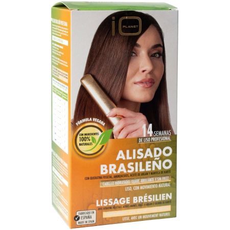 Io Planet Alisado Brasileño Todo Tipo De Cabellos Kit de alisado brasileño vegano con queratina 100% vegetal