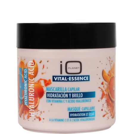 Io Planet Vital Essence Mascarilla Hidratación Y Brillo Mascarilla con vitamina c y ácido hialurónico aporta hidratación y brillo 400 ml