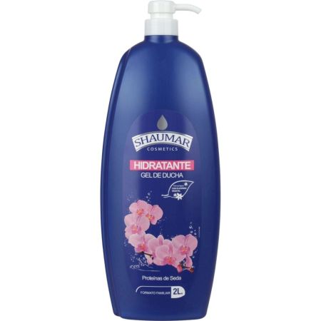Shaumar Hidratante Gel De Ducha Gel de ducha enriquecido con proteínas de seda aporta hidratación y tersura 2000 ml