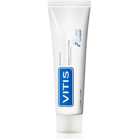Vitis Pasta Dentífrica Blanqueadora Pasta de dientes blanquea los dientes y previene la sensibilidad 100 ml
