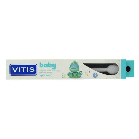 Vitis Cepillo Dental Baby Cepillo de dientes para una limpieza suave de encías y primeros dientes