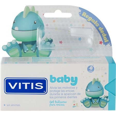 Vitis Baby Gel Bálsamo Para Encías + Dedal Pack regalo infantil para el cuidado bucal